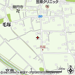 埼玉県東松山市毛塚865周辺の地図