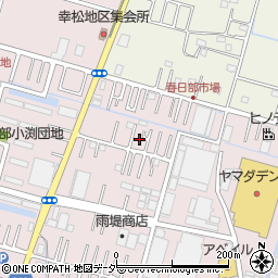 埼玉県春日部市小渕330周辺の地図