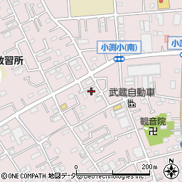 埼玉県春日部市小渕1922周辺の地図