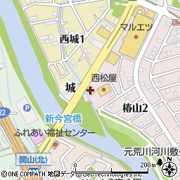 がってん寿司蓮田店周辺の地図