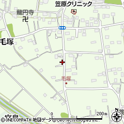 埼玉県東松山市毛塚865-2周辺の地図