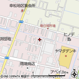 埼玉県春日部市小渕332周辺の地図