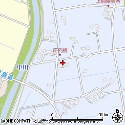 埼玉県春日部市上柳613周辺の地図
