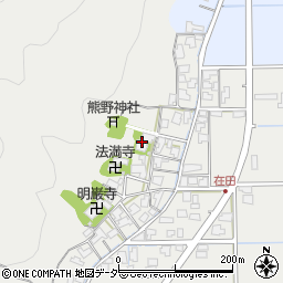 福井県福井市在田町6-11周辺の地図