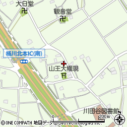 埼玉県桶川市川田谷4640周辺の地図