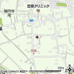 埼玉県東松山市毛塚855周辺の地図