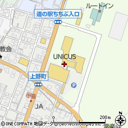 ヤオコー秩父上野町店周辺の地図