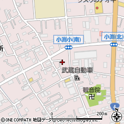 埼玉県春日部市小渕1134周辺の地図