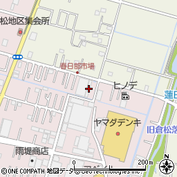 埼玉県春日部市小渕361周辺の地図
