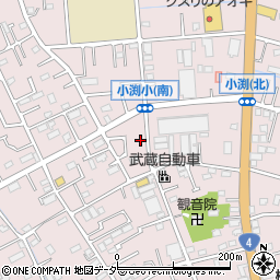 埼玉県春日部市小渕1136周辺の地図