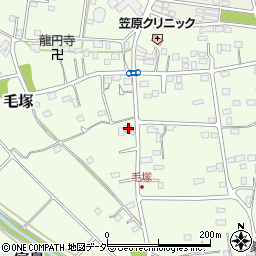 埼玉県東松山市毛塚874周辺の地図