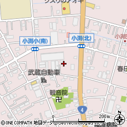 埼玉県春日部市小渕1143周辺の地図