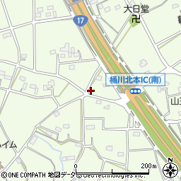 埼玉県桶川市川田谷4683周辺の地図