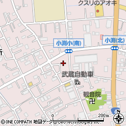 埼玉県春日部市小渕1101周辺の地図