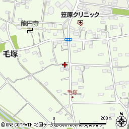 埼玉県東松山市毛塚874-1周辺の地図