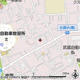 埼玉県春日部市小渕2121周辺の地図