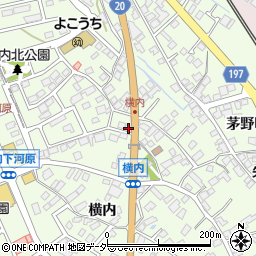長野県茅野市ちの横内3244周辺の地図