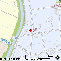 埼玉県春日部市上柳583周辺の地図