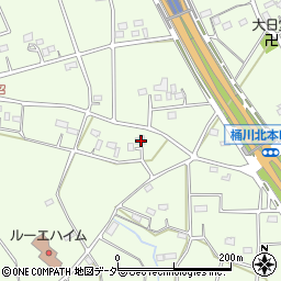 埼玉県桶川市川田谷4853周辺の地図