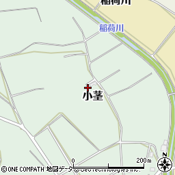 茨城県つくば市小茎771周辺の地図