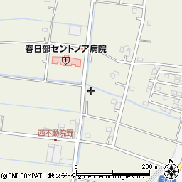 埼玉県春日部市不動院野903周辺の地図