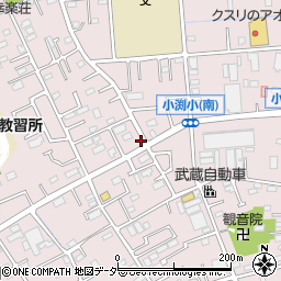 埼玉県春日部市小渕1106周辺の地図