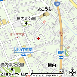 長野県茅野市ちの横内2594周辺の地図