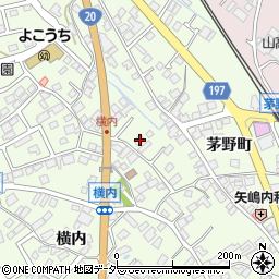 長野県茅野市ちの横内3305周辺の地図