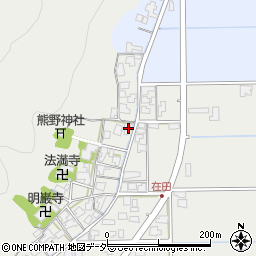 福井県福井市在田町3-4周辺の地図