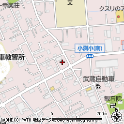 埼玉県春日部市小渕1909周辺の地図