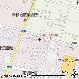 埼玉県春日部市小渕366-16周辺の地図