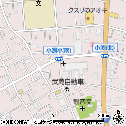 埼玉県春日部市小渕1099周辺の地図