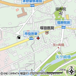 竹内硝子店周辺の地図