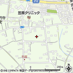 埼玉県東松山市毛塚844周辺の地図