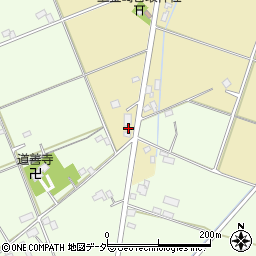 埼玉県春日部市上金崎438周辺の地図