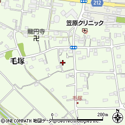 埼玉県東松山市毛塚878周辺の地図