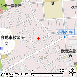 埼玉県春日部市小渕1112周辺の地図