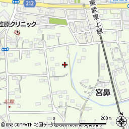 埼玉県東松山市毛塚1007周辺の地図