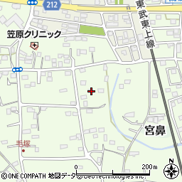 埼玉県東松山市毛塚1006周辺の地図