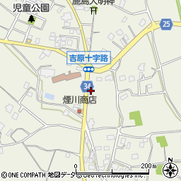 茨城県稲敷郡阿見町吉原286周辺の地図