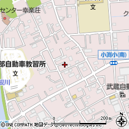 埼玉県春日部市小渕1113周辺の地図