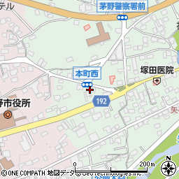 ニコニコレンタカー茅野店周辺の地図