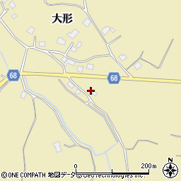 茨城県稲敷郡阿見町大形1457周辺の地図