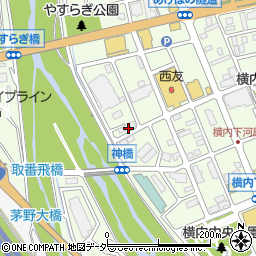 長野県茅野市ちの横内2629-14周辺の地図