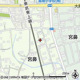 埼玉県東松山市毛塚1082周辺の地図