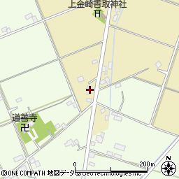埼玉県春日部市上金崎437周辺の地図