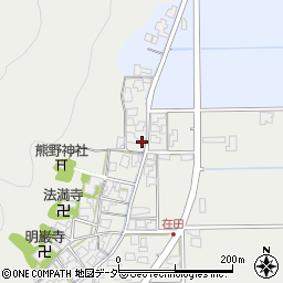 福井県福井市在田町3周辺の地図