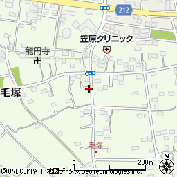 埼玉県東松山市毛塚875周辺の地図