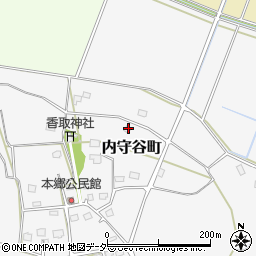 茨城県常総市内守谷町3451周辺の地図