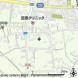 埼玉県東松山市毛塚847周辺の地図